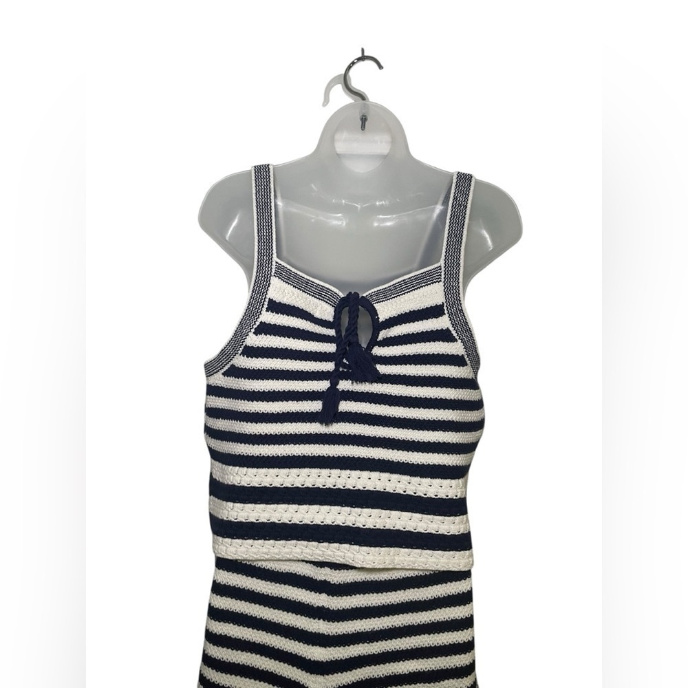 House Of Harlow 1960 Knit Two Peice Stripe Set Medium - Picture 5 of 7